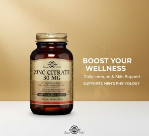 Solgar Zinc Citrate 30mg